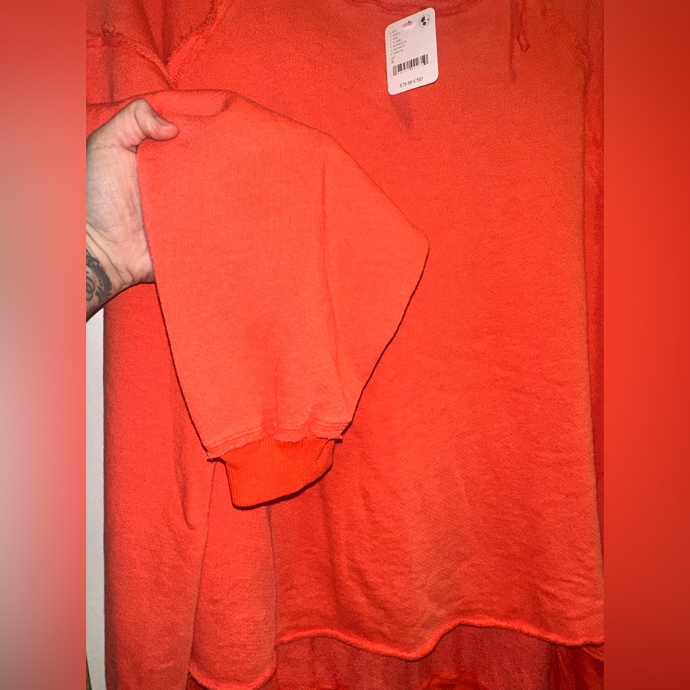 NWT FREE PEOPLE Movement 
One To Beat Pullover - Flame
$78 MSRP - Picture 11 of 12
